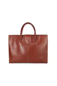 Кожаная сумка Gave Lux, коричневый