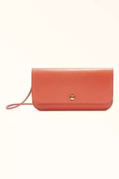 Кожаная сумка Genesi Furla, красный