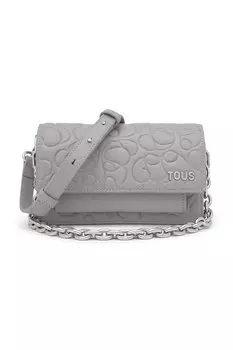 Кожаная сумка GRETA Tous, серый