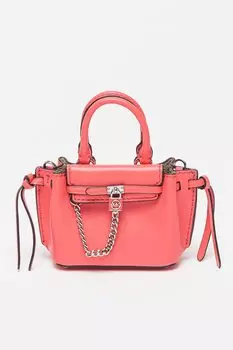 Кожаная сумка Hamilton Michael Kors, розовый