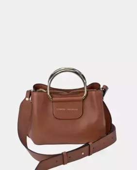 Кожаная сумка Havana с ремнем через плечо Sandra Freckled, светло-коричневый