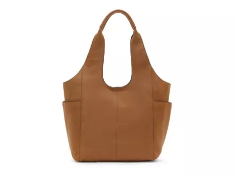 Кожаная сумка-хобо Lucky Brand Patti, темный загар