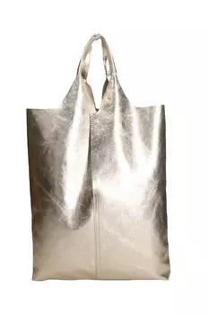 Кожаная сумка-хобо с косметичкой на молнии Gave Lux, желтый