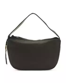 Кожаная сумка-хобо Stella с несколькими карманами Margot, черный