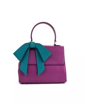 Кожаная сумка из хлопкового хвоста Gunas, фиолетовый