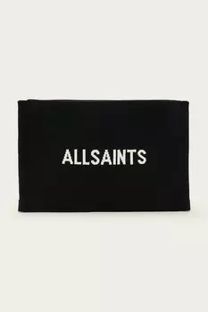 Кожаная сумка Izzy Allsaints, черный