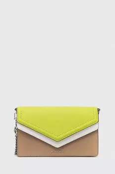 Кожаная сумка Jet Set MICHAEL Michael Kors, зеленый