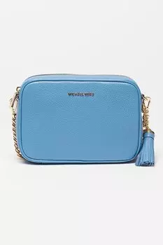 Кожаная сумка Jet Set с кисточкой Michael Kors, синий