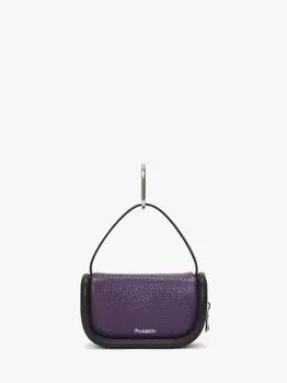 Кожаная сумка JW Anderson, черный