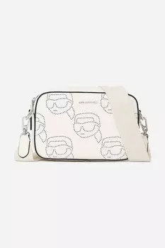 Кожаная сумка Karl Lagerfeld, белый