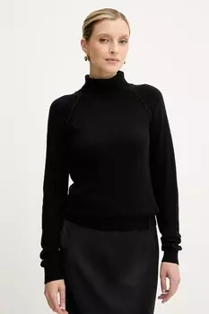 Кожаная сумка Karl Lagerfeld, зеленый