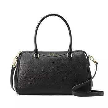 Кожаная сумка Kate Spade New York Mimi Satchel Crossbody, черный