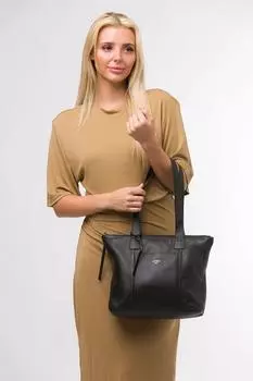 Кожаная сумка Kensal Cultured London, черный