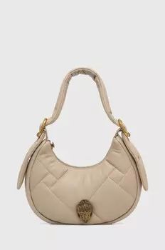 Кожаная сумка KENSINGTON PUFF SM HOBO Kurt Geiger London, бежевый