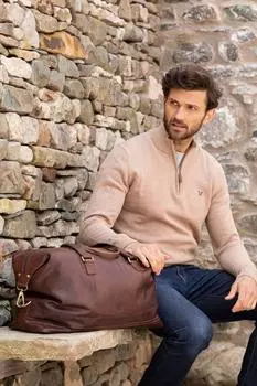 Кожаная сумка Keswick Lakeland Leather, коричневый