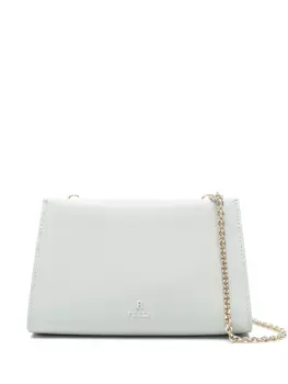 Кожаная сумка-клатч Furla, зеленый
