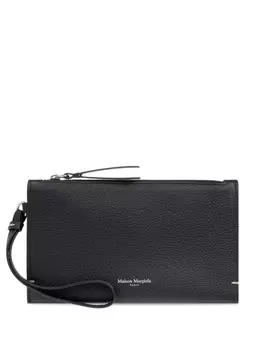 Кожаная сумка-клатч от Maison Margiela Four Stitches, черный