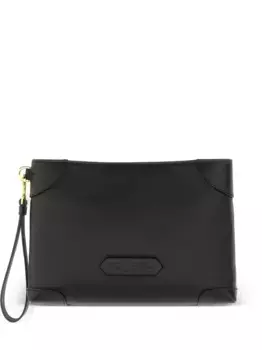 Кожаная сумка-клатч TOM FORD, черный