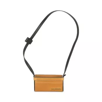 Кожаная сумка-корзина Jacquemus, Коричневая