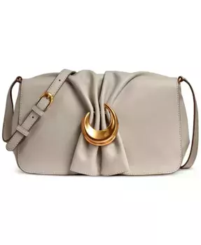 Кожаная сумка-кроссбоди Basin Donna Karan New York, коричневый/бежевый