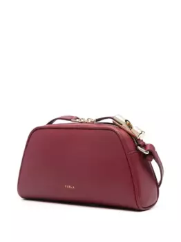 Кожаная сумка кроссбоди Furla Goccia, красный