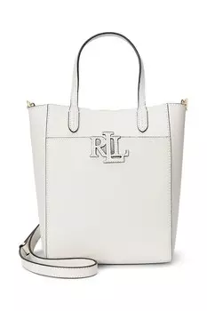 Кожаная сумка Lauren Ralph Lauren, белый