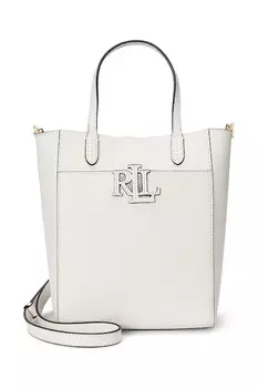 Кожаная сумка Lauren Ralph Lauren, белый