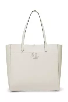 Кожаная сумка Lauren Ralph Lauren, белый