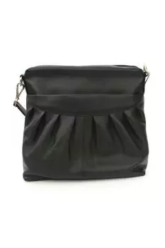 Кожаная сумка Leona со сборками Eastern Counties Leather, черный