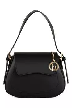 Кожаная сумка Lia Biassoni, черный