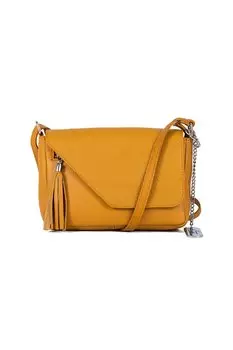 Кожаная сумка Lola Anna Morellini, желтый