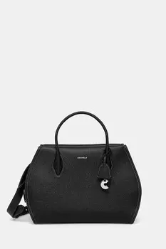 Кожаная сумка LORD Coccinelle, черный