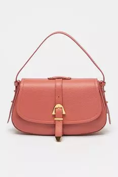 Кожаная сумка Магалу Coccinelle, красный