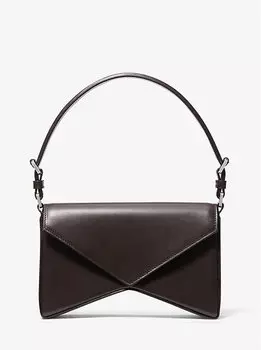Кожаная сумка Manhatta среднего размера Michael Kors, коричневый