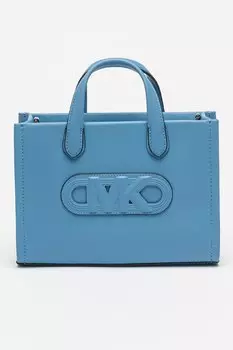 Кожаная сумка Manico с регулируемым ремешком Michael Kors, лавандовый