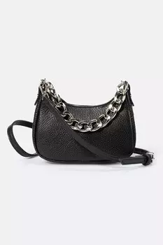 Кожаная сумка Massimo Castelli, черный