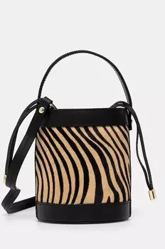 Кожаная сумка Medicine, бежевый