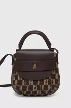 Кожаная сумка MEELAS By Malene Birger, коричневый