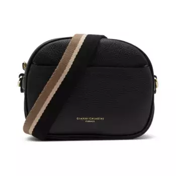 Кожаная сумка-мессенджер Gianni Chiarini, черный