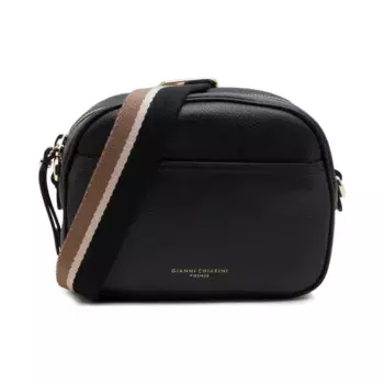 Кожаная сумка-мессенджер Gianni Chiarini, черный