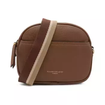 Кожаная сумка-мессенджер Gianni Chiarini, коричневый