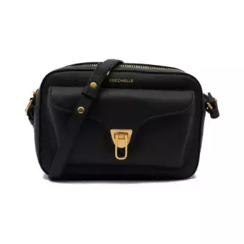 Кожаная сумка-мессенджер mf6 coccinelle Beat sof e1 mf6 15 02 01 Coccinelle, черный