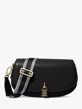 Кожаная сумка-мессенджер Michael Kors Mila среднего размера