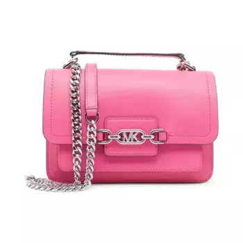 Кожаная сумка-мессенджер Michael Kors, розовый