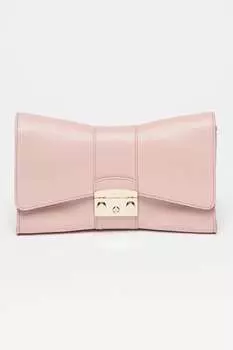 Кожаная сумка Metropolis Furla, розовый