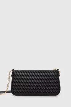 Кожаная сумка MICHAEL Michael Kors, черный