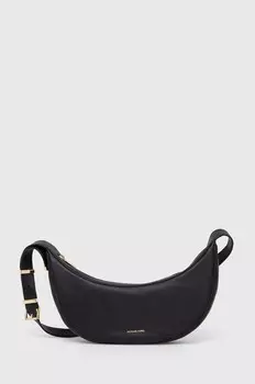 Кожаная сумка MICHAEL Michael Kors, черный