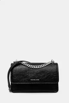 Кожаная сумка Michael Michael Kors, черный