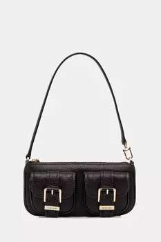Кожаная сумка Michael Michael Kors, коричневый