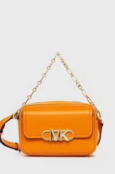 Кожаная сумка MICHAEL Michael Kors, оранжевый